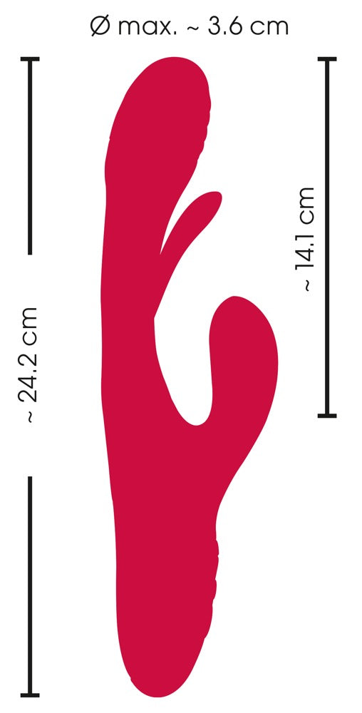 SWEET SMILE - RABBIT VIBRATOR WITH G-SPOT STIMULATION