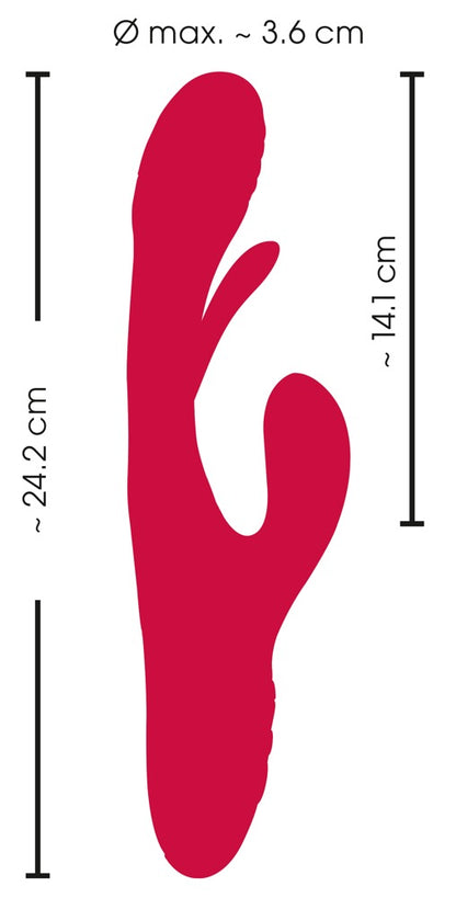 SWEET SMILE - RABBIT VIBRATOR WITH G-SPOT STIMULATION