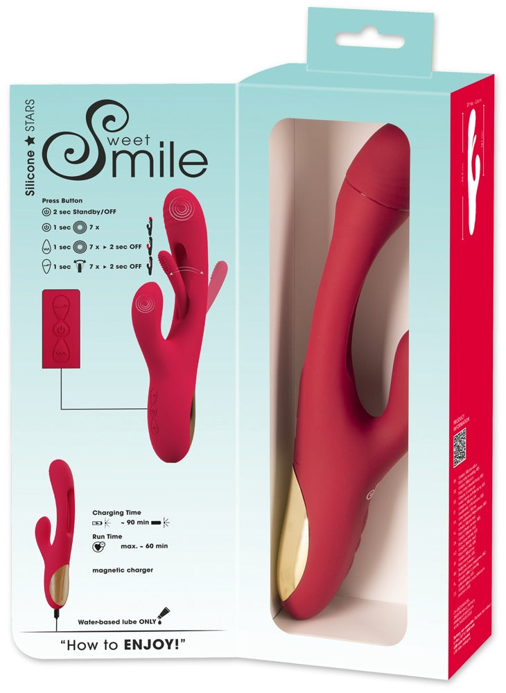 SWEET SMILE - RABBIT VIBRATOR WITH G-SPOT STIMULATION