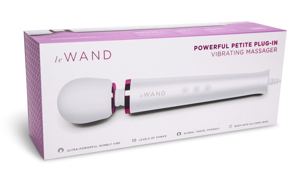 LE WAND - POWERFUL PETITE PLUG-IN VIBRATING MASSAGER