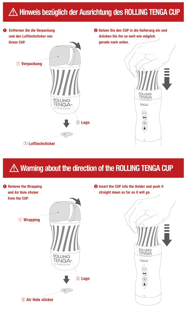 TENGA - VACUUM GYRO ROLLER