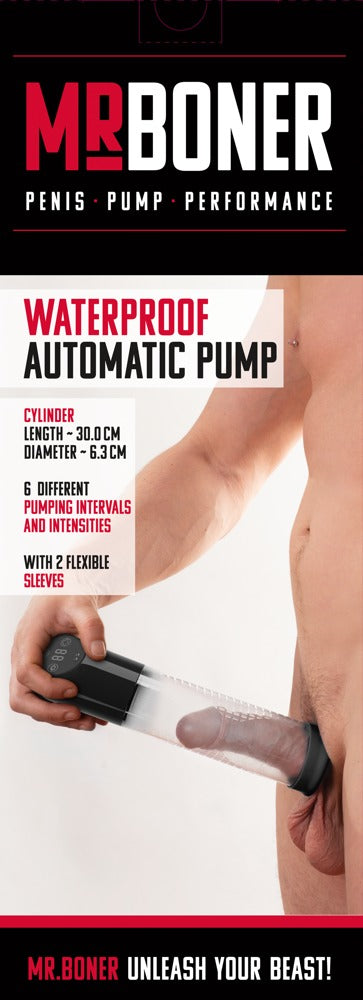 MISTER BONER - WATERPROOF AUTOMATIC PUMP
