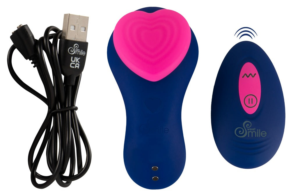 SWEET SMILE - RC PANTY VIBRATOR HEART