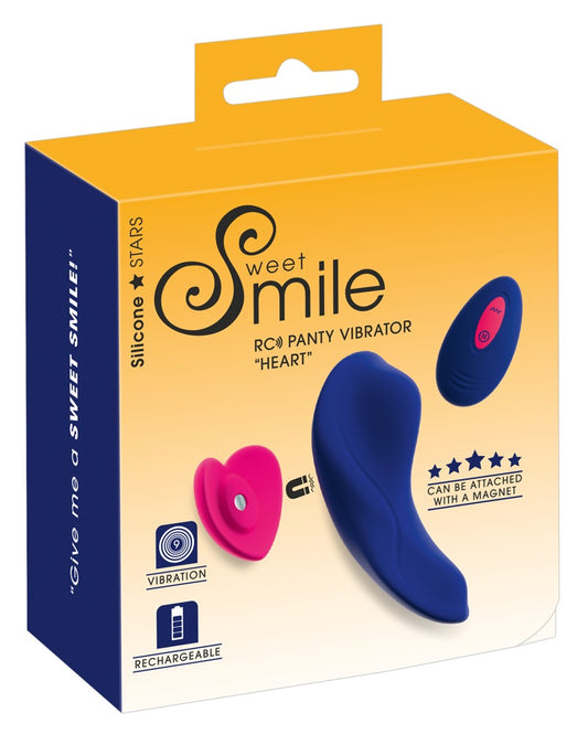 SWEET SMILE - RC PANTY VIBRATOR HEART
