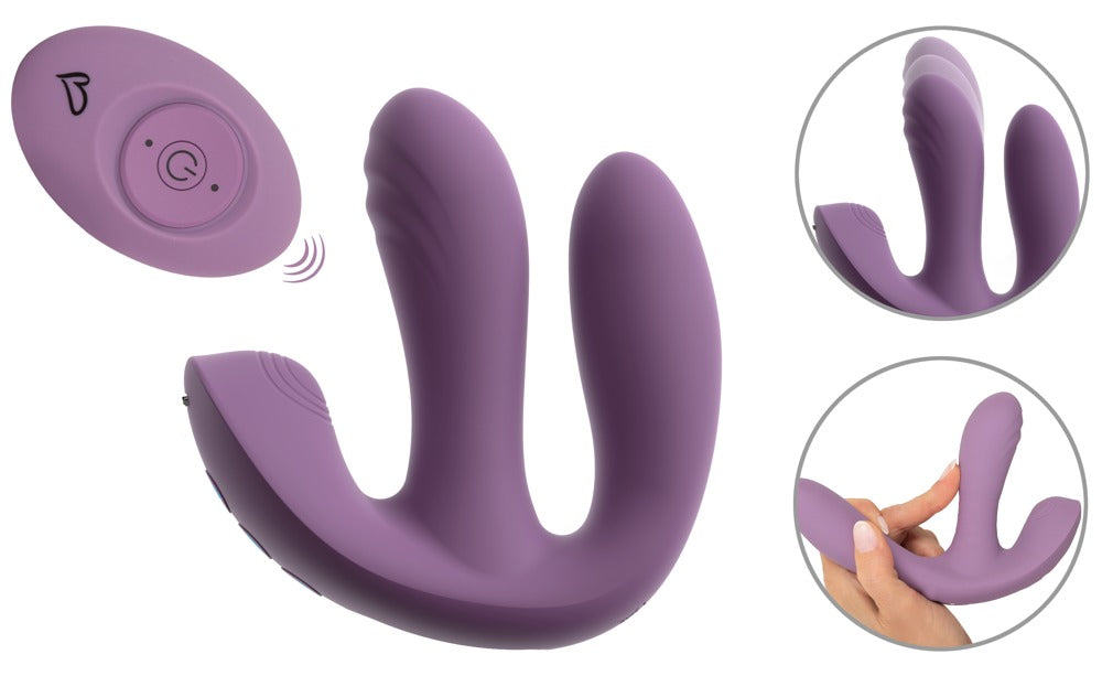 BEAU COEUR - MIREVA RC TRIPLE HANDS-FREE VIBRATOR