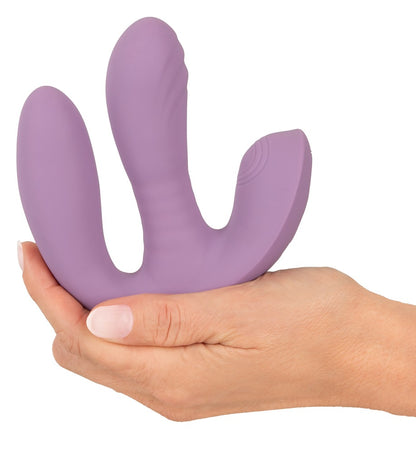 BEAU COEUR - MIREVA RC TRIPLE HANDS-FREE VIBRATOR