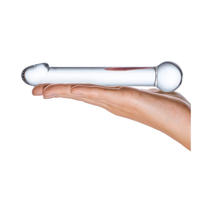 ELECTRIC EEL - DILDO DE VIDRO COM CABEÇA REALISTA GLAS 7 POL.