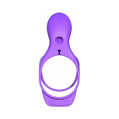 PIPEDREAM - FANTASY C-RINGZ ULTIMATE COUPLES CAGE VIBRATING COCK SHEATH PURPLE