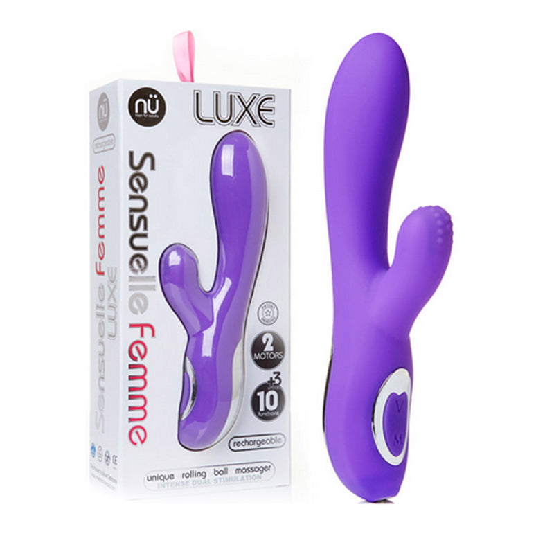 NU SENSUELLE - SENSUELLE FEMME LUXE 10F RABBIT PURPLE