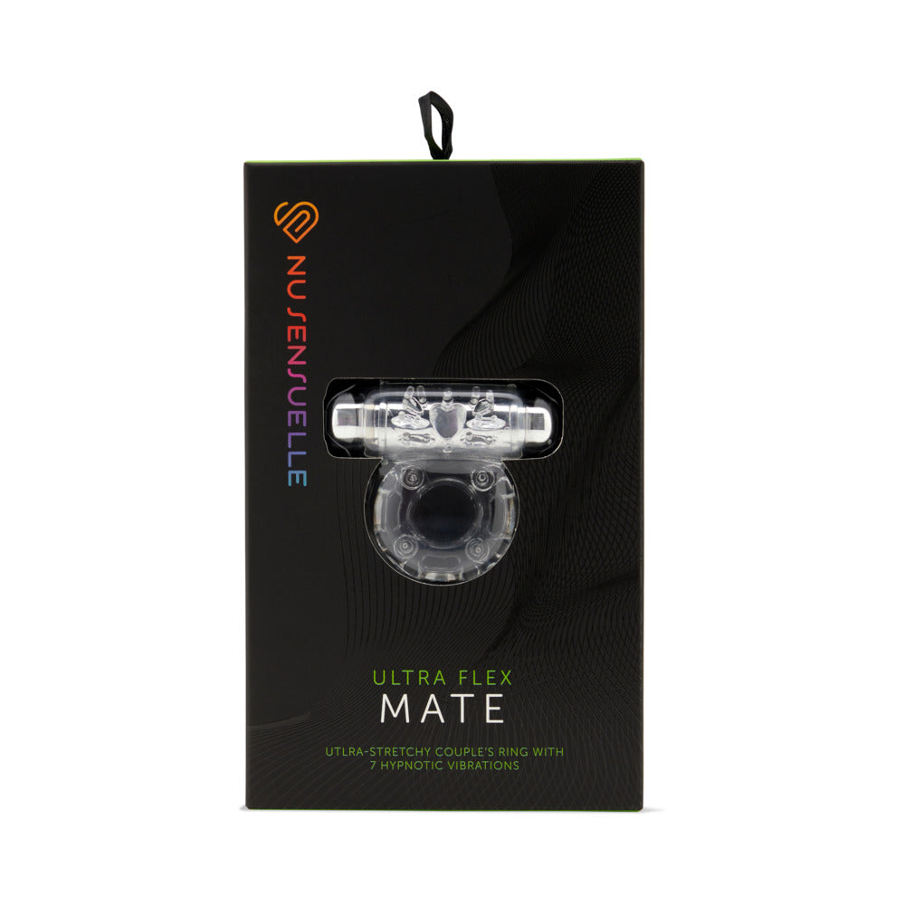 NU SENSUELLE - MATE ULTRA FLEX COUPLE'S RING CLEAR