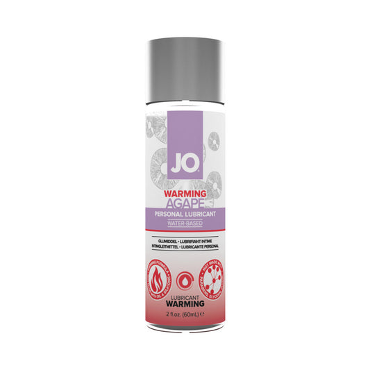 SYSTEM JO - JO AGAPE WARMING WATER-BASED LUBRICANT 2 OZ.