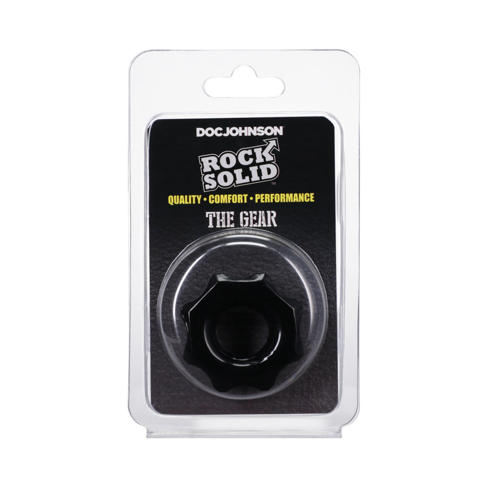 ROCK SOLID - GEAR BLACK C RING NUMA EMBALAGEM CLAMSHELL
