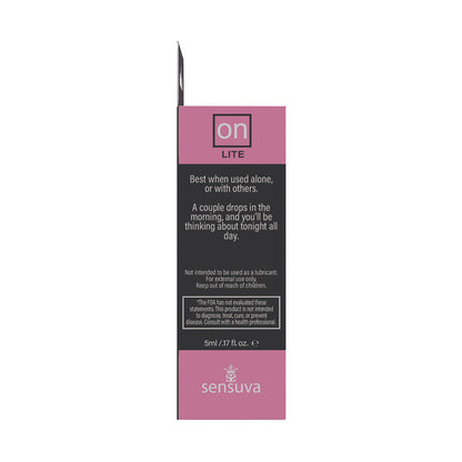 SENSUVA - ON LITE AROUSAL OIL 5 ML