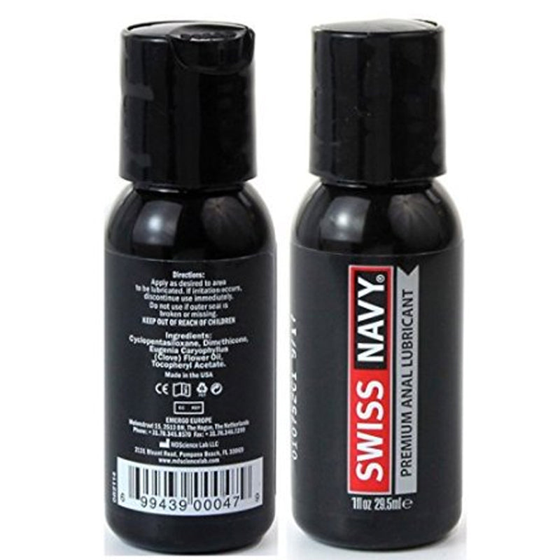 SWISS NAVY - LUBRIFICANTE ANAL DE SILICONE PREMIUM 473 ML