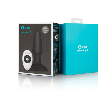 B-VIBE - RIMMING 2 ROTATING AND VIBRATING REMOTE CONTROL PLUG