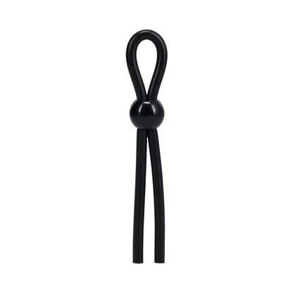 ROCK SOLID - O FECHO AJUSTÁVEL DE BLOQUEIO ÚNICO LASSO/BOLO EM PRETO