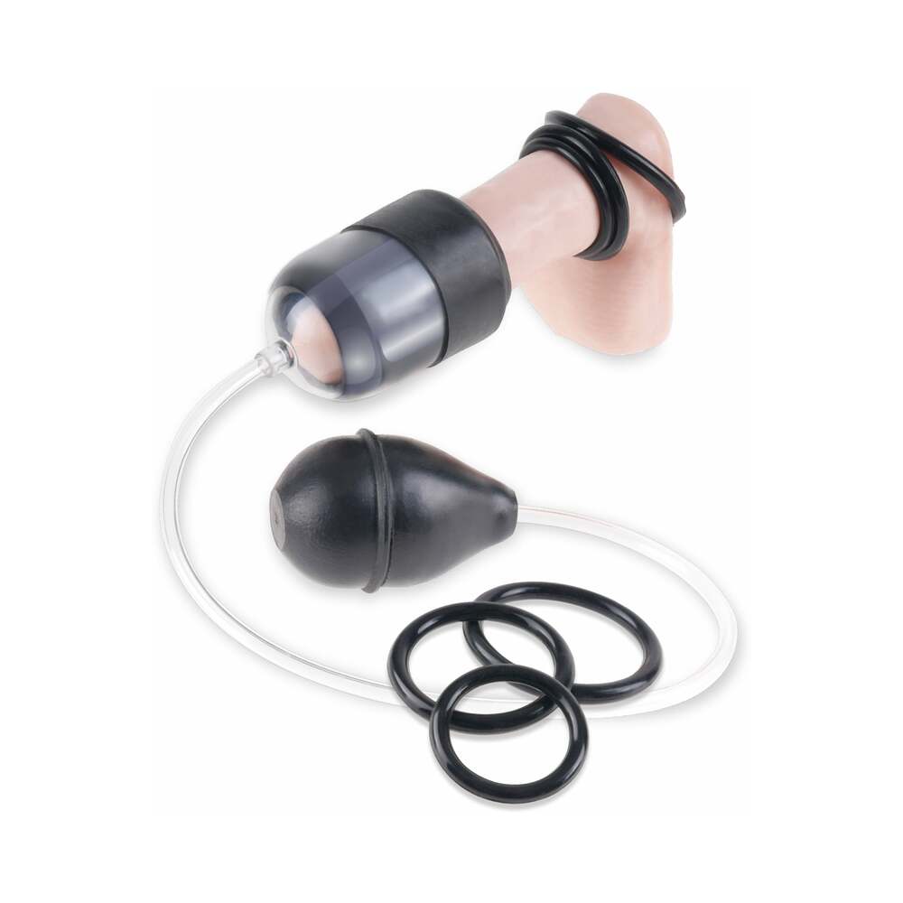 PIPEDREAM - FETISH FANTASY SERIES SUCK N' STROKE HEAD PUMP BLACK