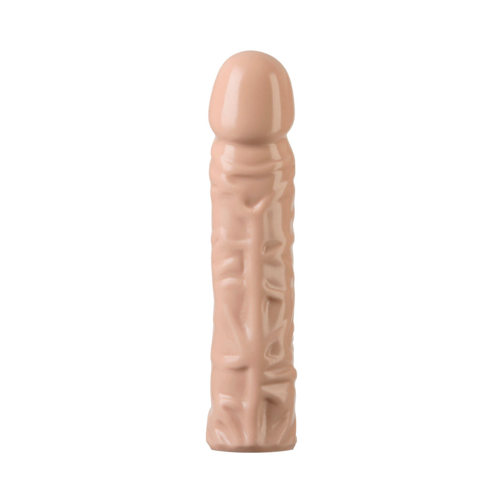 DOC JOHNSON - VAC-U-LOCK - DONG CLÁSSICO 8 POLEGADAS BRANCO