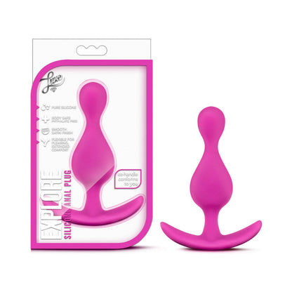 BLUSH - LUXE EXPLORE SILICONE ANAL PLUG PINK