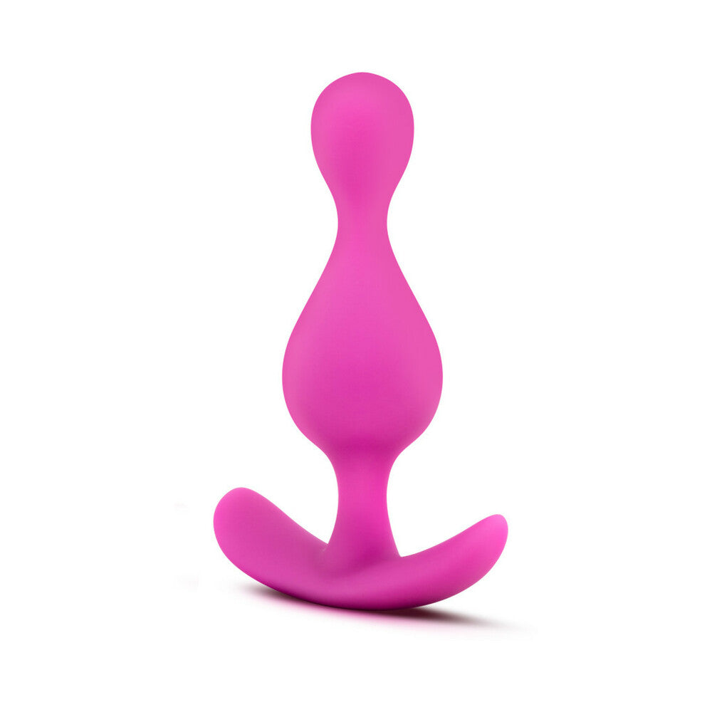 BLUSH - LUXE EXPLORE SILICONE ANAL PLUG PINK