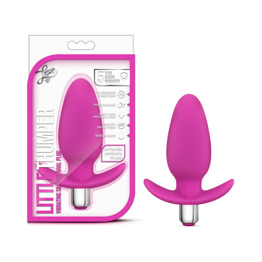 BLUSH - LUXE LITTLE THUMPER VIBRATING SILICONE ANAL PLUG