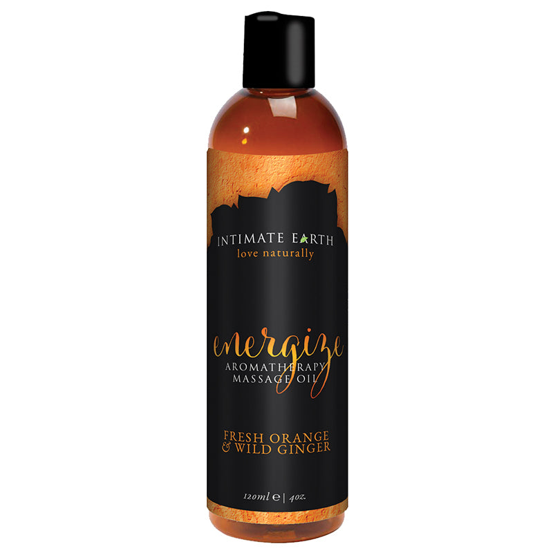 INTIMATE EARTH - ÓLEO DE MASSAGEM ENERGIZE 120 ML/4 OZ