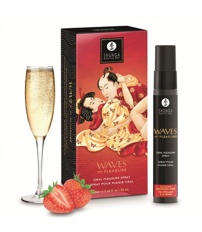 SHUNGA - WAVES OF PLEASURES - SPARKLING STRAWBERRY WINE