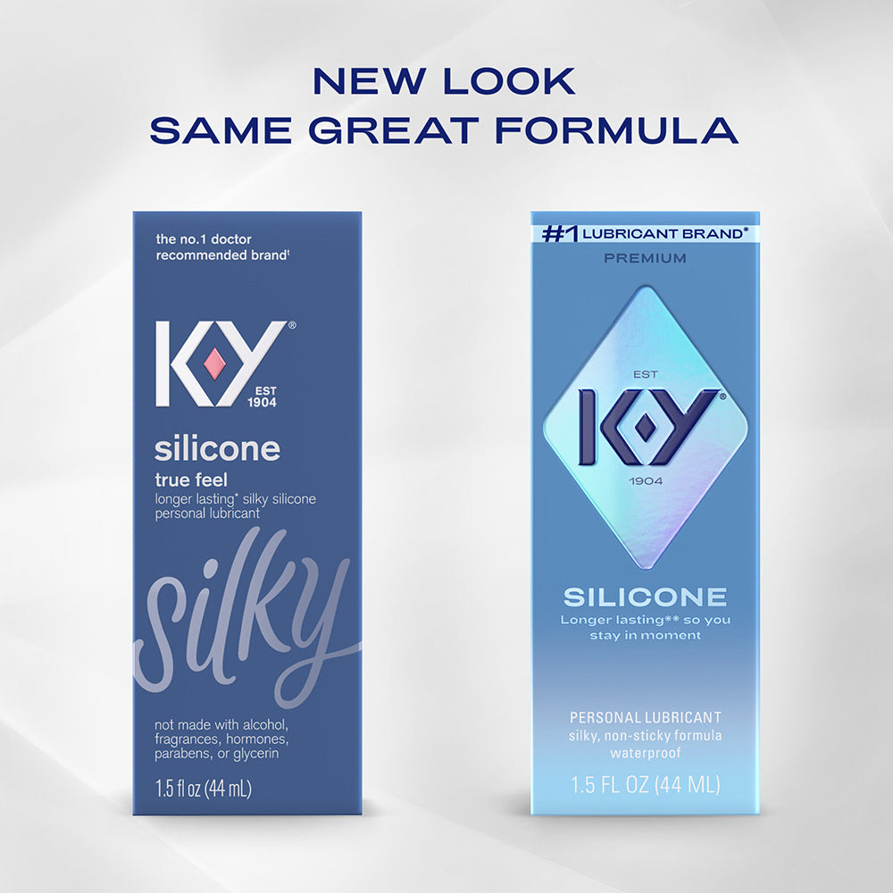 K-Y - TRUE FEEL PREMIUM INTIMATE SILICONE GEL LUBRICANT 1.5OZ.