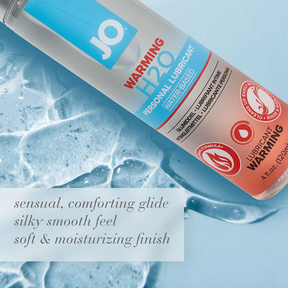 LUBRIFICANTE À BASE DE ÁGUA COM EFEITO DE CALOR SYSTEM JO - JO H2O 1 OZ.