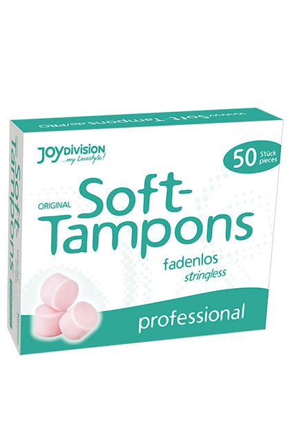 JOYDIVISION - SOFT TAMPONS PROFESIONAL CAJA DE 50
