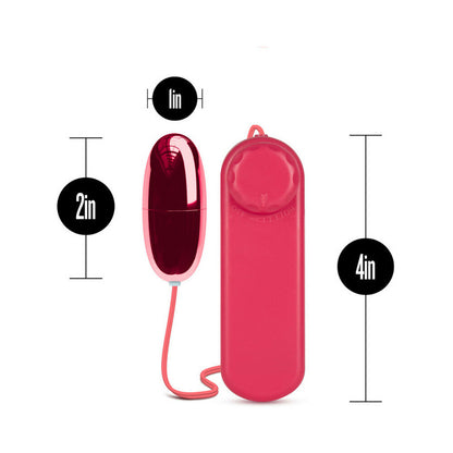 BLUSH - B YOURS POWER BULLET REMOTE-CONTROLLED EGG VIBRATOR CERISE