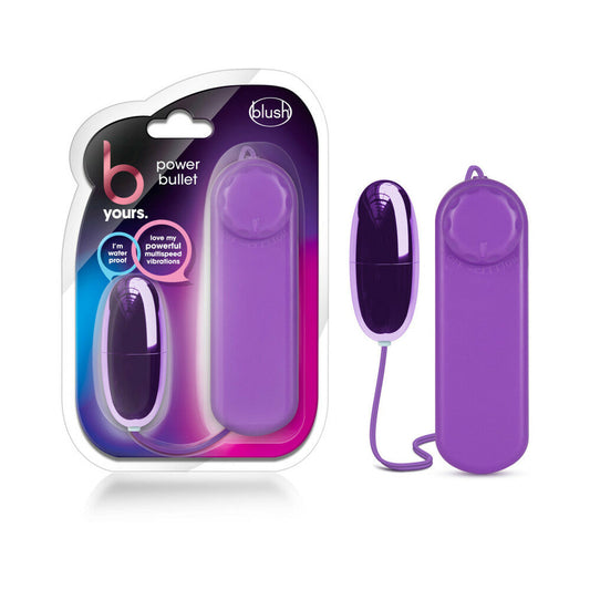 BLUSH - B YOURS POWER BULLET REMOTE CONTROLLED EGG VIBRATOR