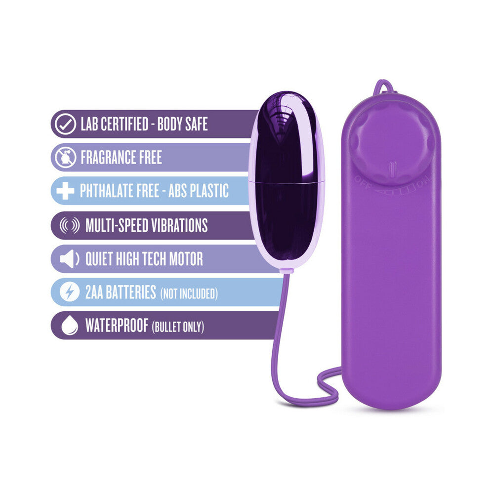 BLUSH - B YOURS POWER BULLET REMOTE CONTROLLED EGG VIBRATOR