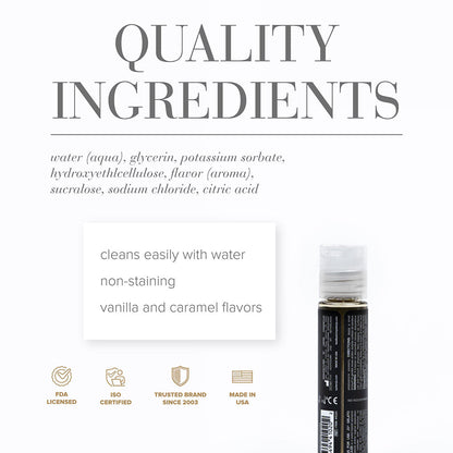 SYSTEM JO - JO GELATO CRÈME BRÛLÉE FLAVORED WATER-BASED LUBRICANT 1 OZ.