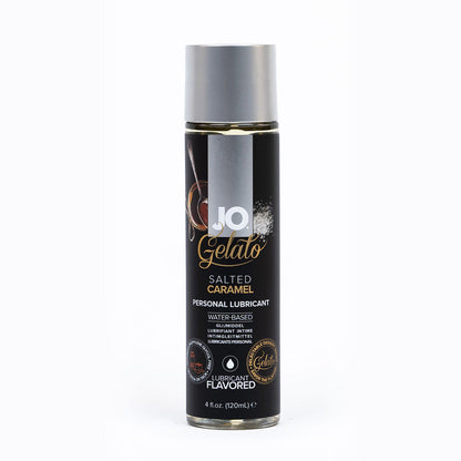 LUBRIFICANTE À BASE DE ÁGUA COM SABOR A CARAMELO SALGADO SYSTEM JO - JO GELATO 4 OZ.