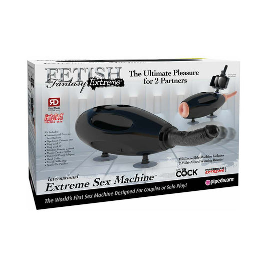 PIPEDREAM - FETISH FANTASY 7-PIECE INTERNATIONAL EXTREME SEX MACHINE KIT