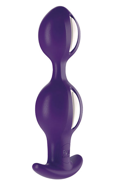 B Balls Duo White | Dark Violet
