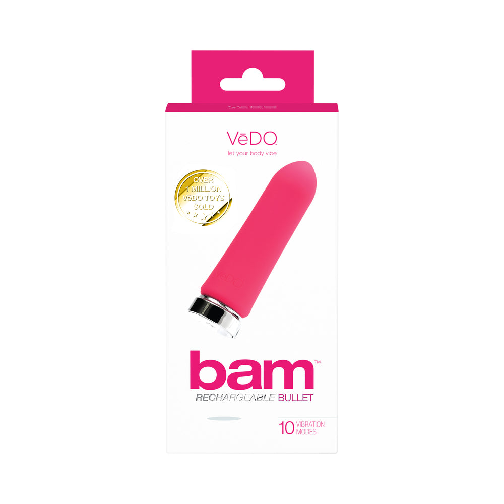VEDO - BAM RECHARGEABLE BULLET - FOXY PINK