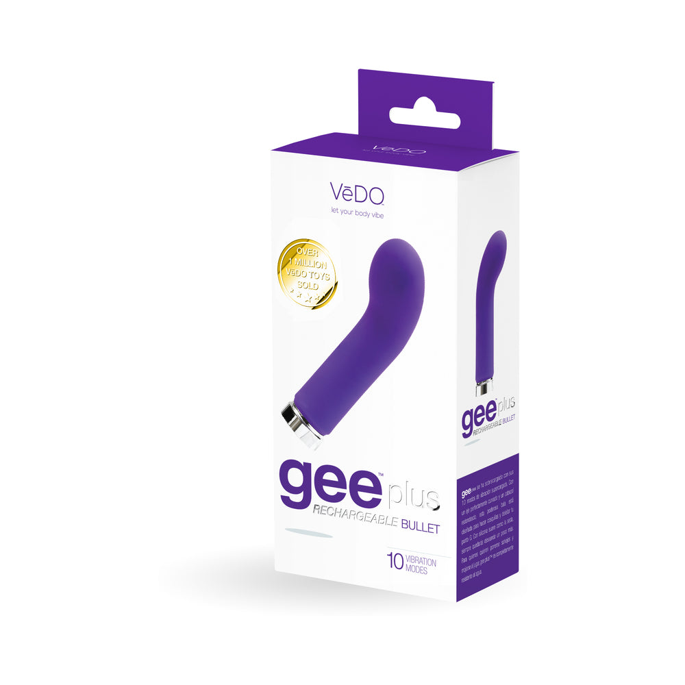 VEDO - GEEPLUS RECHARGEABLE VIBE - INTO YOU INDIGO