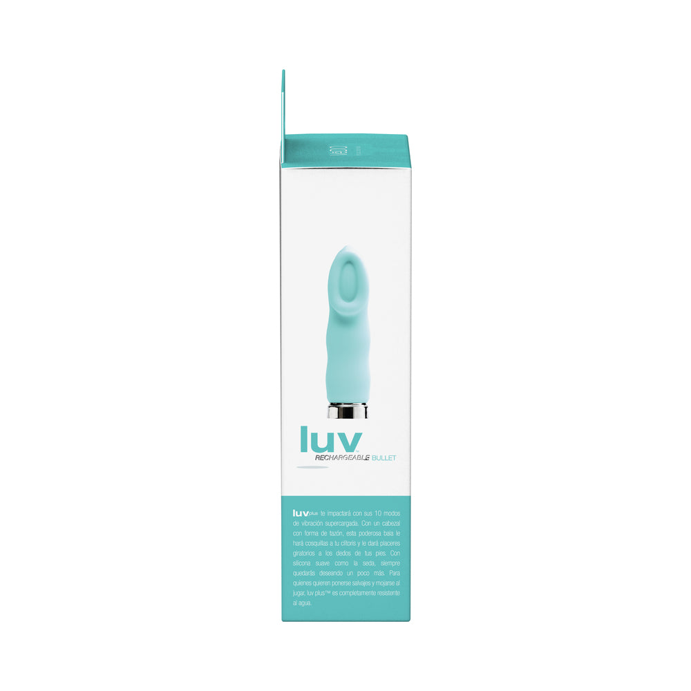 VEDO - LUVPLUS RECHARGEABLE VIBE - TEASE ME TURQUOISE