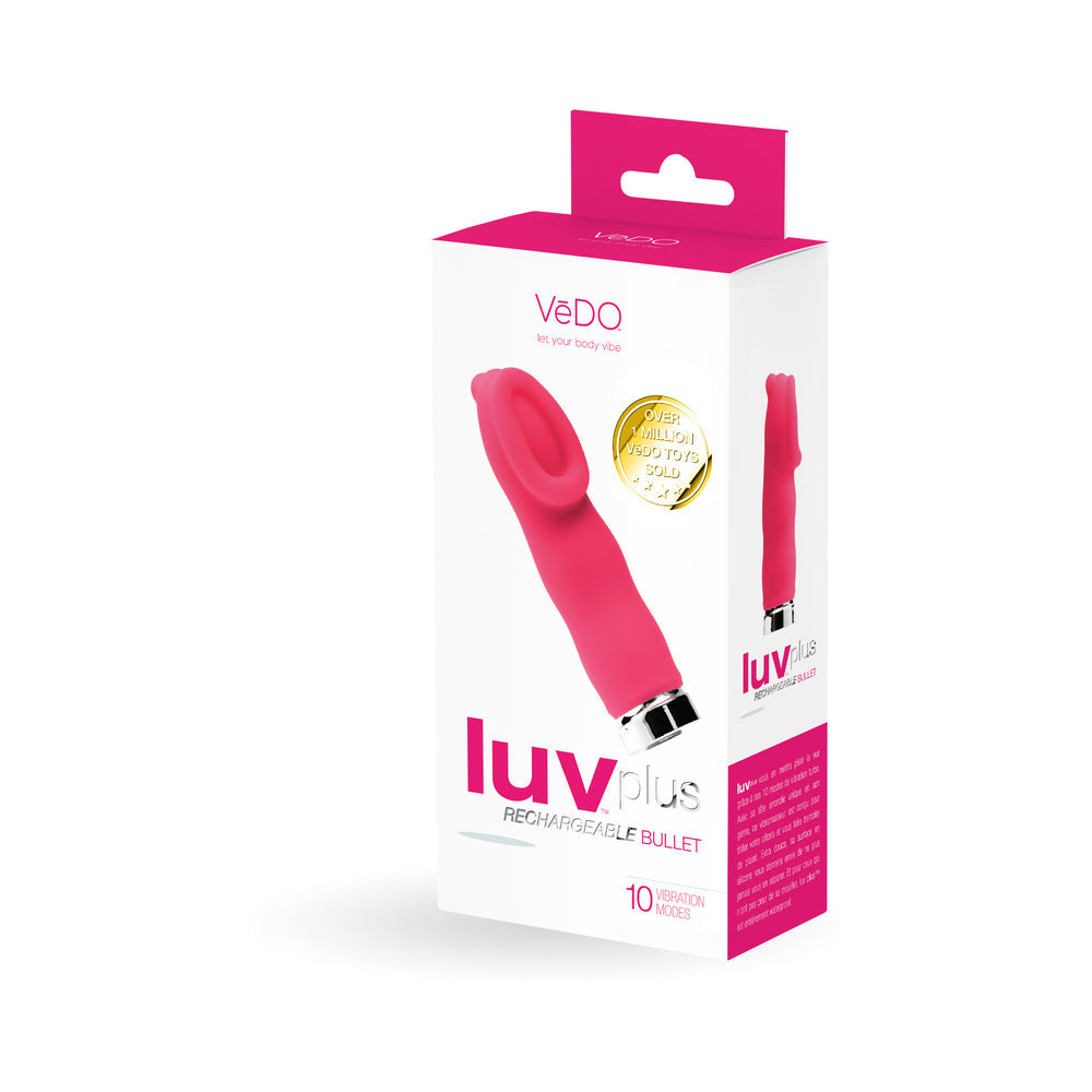 VEDO - LUVPLUS RECHARGEABLE VIBE - FOXY PINK