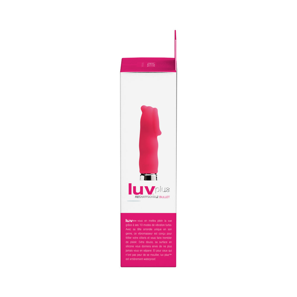 VEDO - LUVPLUS RECHARGEABLE VIBE - FOXY PINK