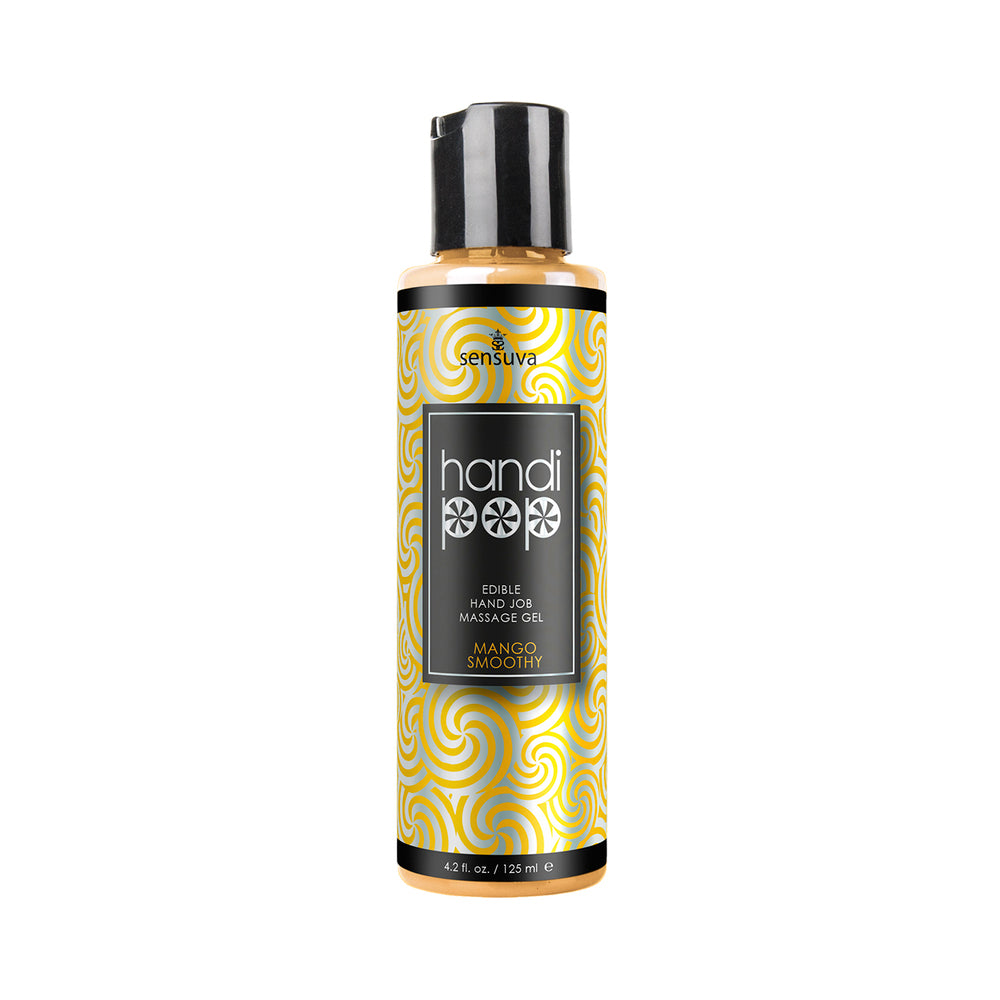 SENSUVA - HANDIPOP EDIBLE HAND JOB MASSAGE GEL MANGO SMOOTHIE 4.2 OZ.