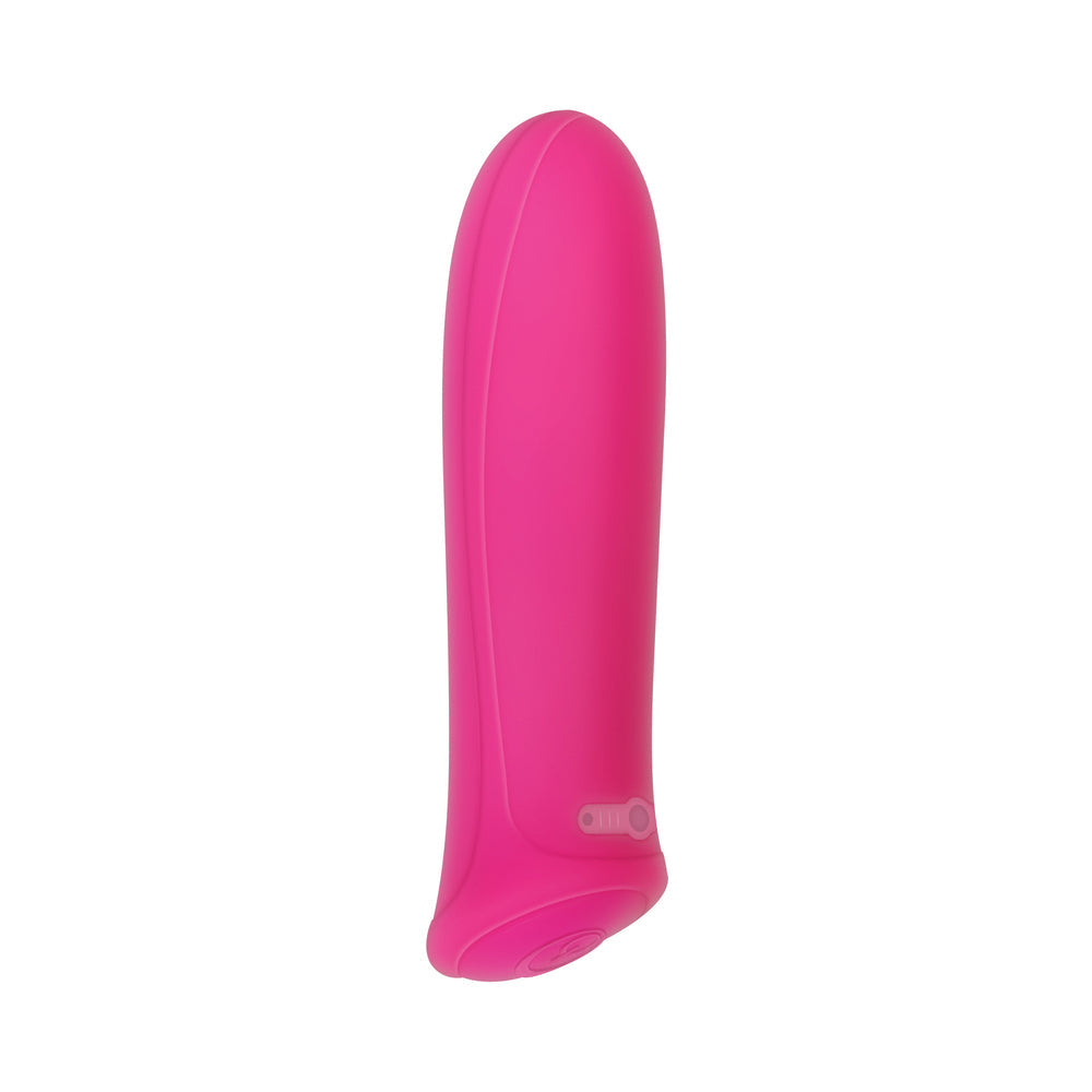 EVOLVED - PRETTY IN PINK RECHARGEABLE SILICONE BULLET VIBRATOR