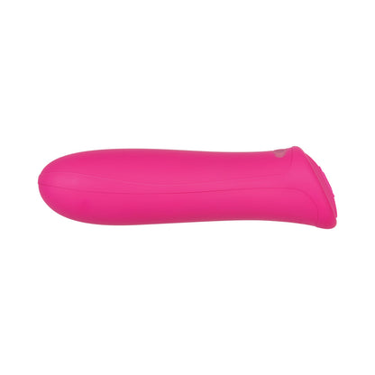EVOLVED - PRETTY IN PINK RECHARGEABLE SILICONE BULLET VIBRATOR