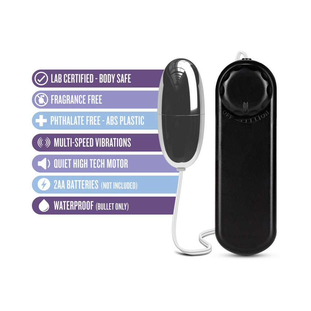 BLUSH - B YOURS POWER BULLET REMOTE CONTROLLED EGG VIBRATOR