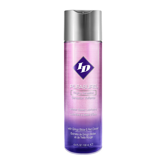 LUBRIFICANTE ID - LUBRIFICANTE ID PLEASURE 4.4 FL OZ. FRASCO COM TAMPA DISC TOP