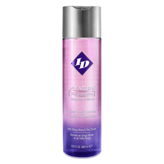 ID LUBRICANTS - LUBRIFICANTE ID PLEASURE FRASCO 8.5 FL OZ COM TAMPA DE DISCO