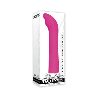 EVOLVED - RECHARGEABLE G-SPOT VIBRATOR PINK