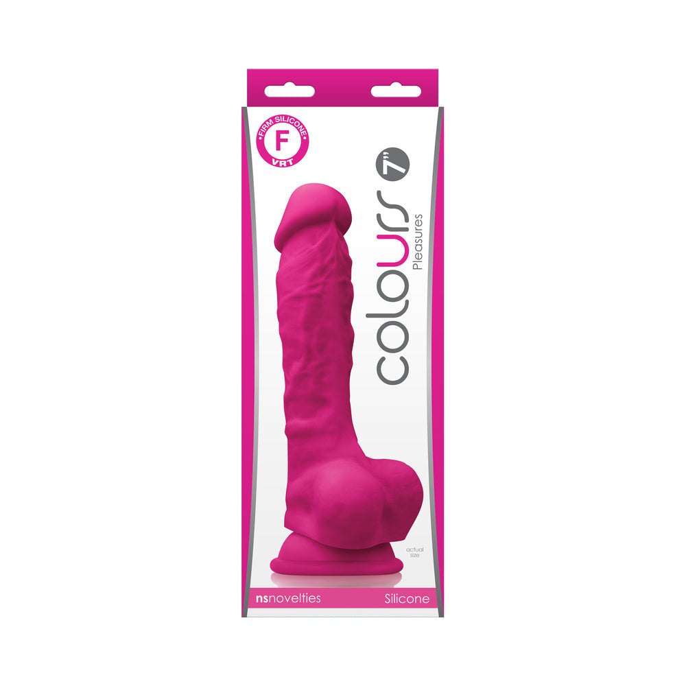NS NOVELTIES - COLOURS PLEASURES 7 IN. DILDO